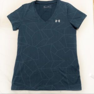 UNDER ARMOUR Blue‎ women’s shirt Sz XS